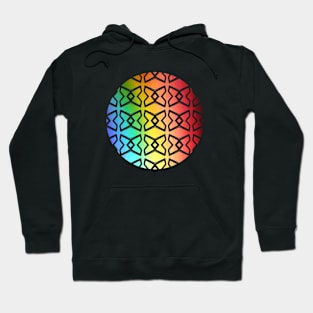 Rainbow with bows Hoodie